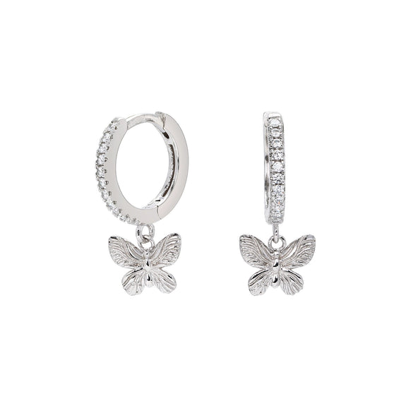 S925 Sterling Silver Bow Earrings Casual Allmatch Style