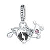 S925 Sterling Silver Bracelet Original Design Dripping Oil Charm Accessories