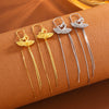 S925 Sterling Silver Brushed Double Swan Long Tassel Earrings Light Luxury Animal Design Fashion Earrings
