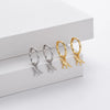 S925 Sterling Silver Cartoon Three Dimensional Dinosaur Earrings Electroplated For Women With Animal Pattern