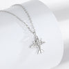 S925 Sterling Silver Creative Aircraft Necklace Jewelry
