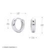 S925 Sterling Silver Earrings Electroplated Women's Jewelry