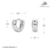 S925 Sterling Silver Earrings Electroplated Women's Jewelry