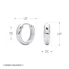 S925 Sterling Silver Earrings Electroplated Women's Jewelry