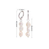 S925 Sterling Silver Elegant Baroque Pearl Earrings
