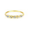 S925 Sterling Silver Fashion All Match Ring With Geometric Design And Electroplating Treatment For Women