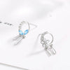 S925 Sterling Silver Flower Earrings For Women Chinese Style Simple Elegant Floral Earrings With Fine Craftsmanship