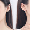 S925 Sterling Silver Flower Earrings For Women Chinese Style Simple Elegant Floral Earrings With Fine Craftsmanship