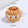 S925 Sterling Silver Flower Petal Barrel Starshaped Rhombus Zirconia Beading Material For Diy Bracelet Necklace