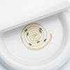 S925 Sterling Silver French Retro Geometric Inlaid Zircon Clavicle Necklace