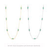 S925 Sterling Silver French Retro Geometric Inlaid Zircon Clavicle Necklace