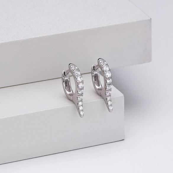 S925 Sterling Silver Geometric Animals Zodiac Electroplated Women's Earrings