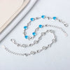 S925 Sterling Silver Geometric Bracelet For Women Simple Electroplated Chain Bracelet Gift