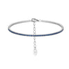 S925 Sterling Silver Geometric Bracelet With Zircon Electroplated For Women