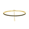 S925 Sterling Silver Geometric Bracelet With Zircon Electroplated For Women