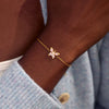 S925 Sterling Silver Geometric Butterfly Bracelet For Women Electroplated