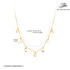 S925 Sterling Silver Geometric Cross Chain Necklace For Women With Electroplating