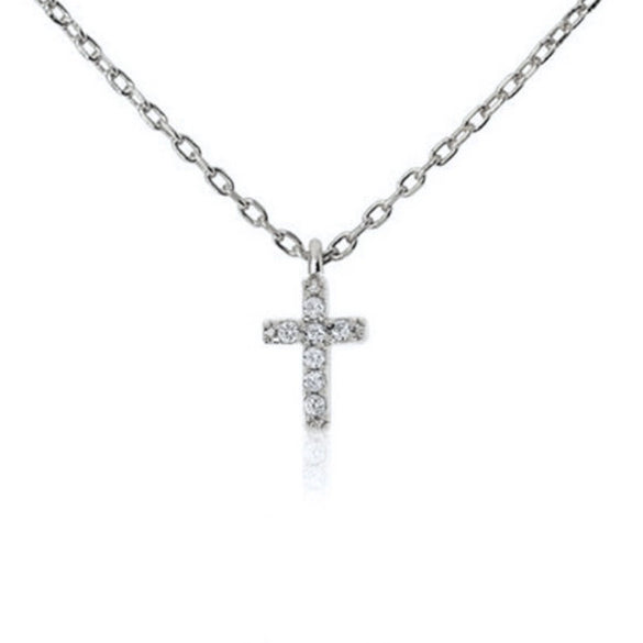 S925 Sterling Silver Geometric Cross Pendant Necklace With Copper Pendant And Snake Bone Chain Elegant Couple Jewelry