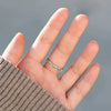 S925 Sterling Silver Geometric Crown Ring For Women With Electroplating