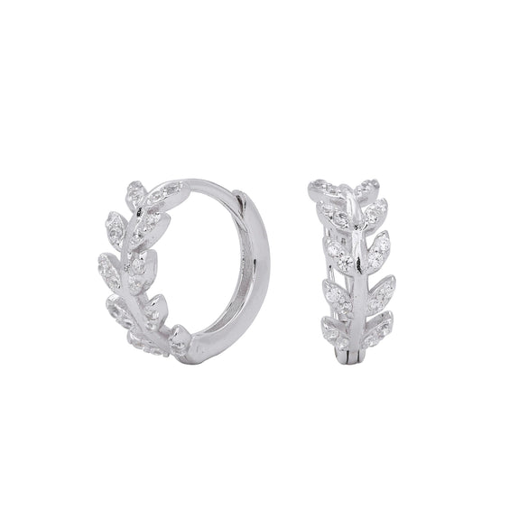 S925 Sterling Silver Geometric Diamond Earrings For Women