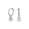 S925 Sterling Silver Geometric Electroplated Earrings For Women