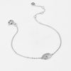 S925 Sterling Silver Geometric Figure Virgin Mary Bracelet For Women Light Luxury Electroplated Jewelry