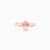 S925 Sterling Silver Geometric Ice Cream Cone Ring For Women Electroplated
