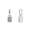 S925 Sterling Silver Geometric Mans Star All Match Earrings With Ear Buckle Elegant And Fashionable Light Luxury Ins Style Zirconia Designed