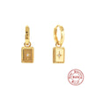S925 Sterling Silver Geometric Mans Star All Match Earrings With Ear Buckle Elegant And Fashionable Light Luxury Ins Style Zirconia Designed