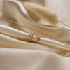 S925 Sterling Silver Geometric Marquise Zircon Flower Clover Earrings For Women Electroplated