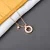 S925 Sterling Silver Geometric Pendant Necklace With Cross Chain Electroplated Clavicle Chain For Women Silver Inlaid Mixed Gem Jewelry Gift