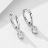 S925 Sterling Silver Geometric Style Women's Earrings