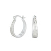 S925 Sterling Silver Geometric Zircon Earrings For Women Electroplated Natural Style