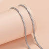 S925 Sterling Silver Geometric Zircon Women's Bracelet