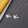 S925 Sterling Silver Ginkgo Leaf Necklace With Fan Shaped Pendant Electroplated Cross Chain For Women
