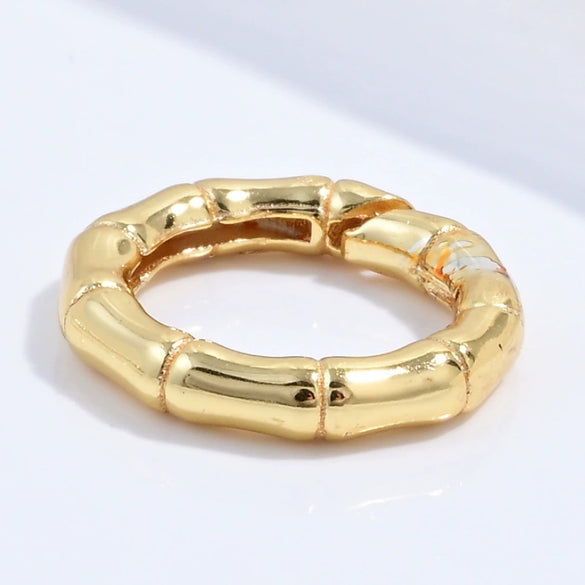 S925 Sterling Silver Handmade Heart Connection Buckle For Bracelet Necklace With Stripes And Electroplating