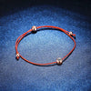S925 Sterling Silver Handrope Adjustable Constellation Diamond Moissanite Bracelet For Women