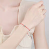S925 Sterling Silver Handrope Adjustable Constellation Diamond Moissanite Bracelet For Women
