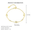 S925 Sterling Silver Heart Shape Zircon Women's Bracelet