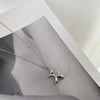 S925 Sterling Silver Hip Hop Puppy Dog Pendant Necklace With Cross Chain Animal Zodiac Style For Women