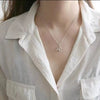 S925 Sterling Silver Hip Hop Puppy Dog Pendant Necklace With Cross Chain Animal Zodiac Style For Women