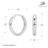 S925 Sterling Silver Hollow Earring Jewelry With Electroplating Process For Women