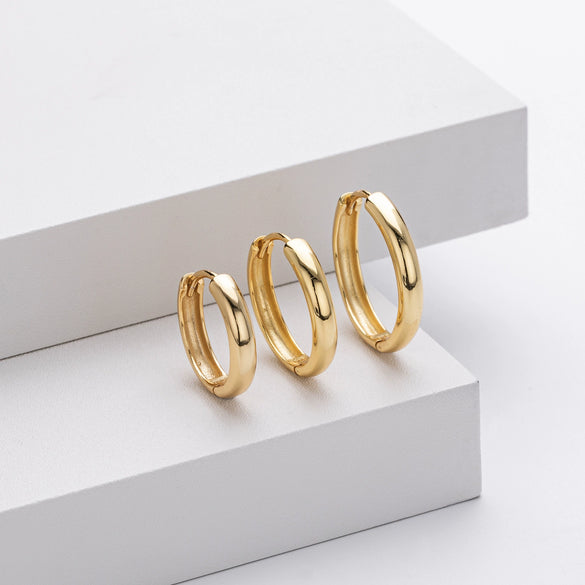 S925 Sterling Silver Hollow Earring Jewelry With Electroplating Process For Women
