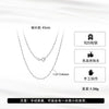 S925 Sterling Silver Ins Niche Pig Nose Clavicle Chain Necklace With Electroplating