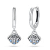 S925 Sterling Silver Insects Dragonfly Butterfly Turtle Earrings Electroplated