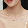 S925 Sterling Silver Jewelry Set With Retro Style Micro Inlay Star Sun Moon Clouds Universe Pattern Cross Chain For Women