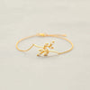 S925 Sterling Silver Leaf Branch Women's Electroplated Bracelet