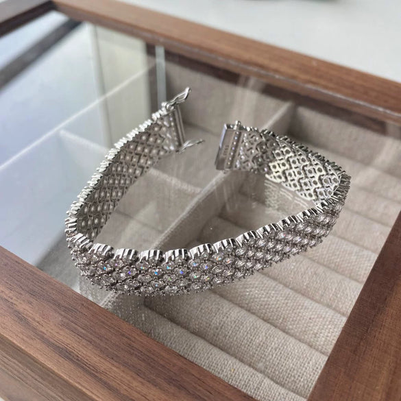 S925 Sterling Silver Light Luxury Fruitshaped Jewelry Bracelet And Ring Set With Electroplating