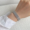 S925 Sterling Silver Light Luxury Fruitshaped Jewelry Bracelet And Ring Set With Electroplating