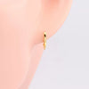 S925 Sterling Silver Liuding Style Electroplated Earrings Ear Jewelry